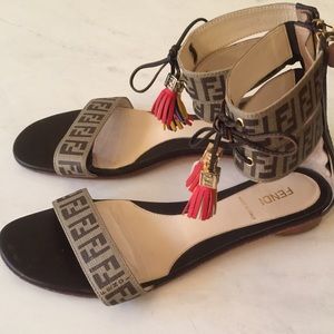 Fendi Zucchino Sandals